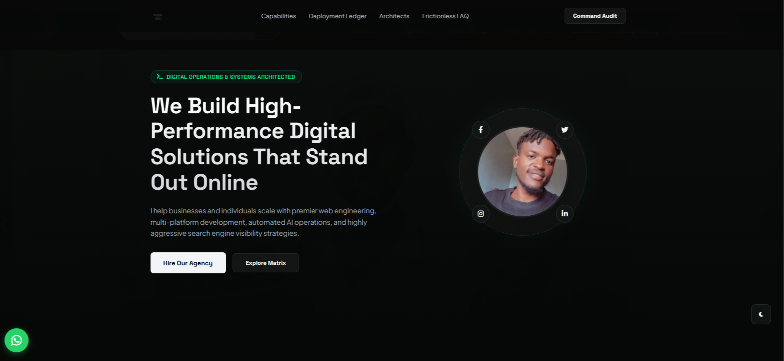 Robinson Digital Services Console
